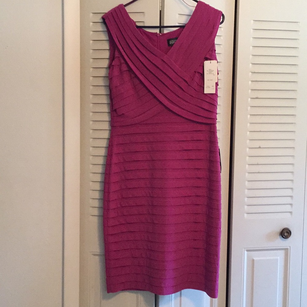 Adrianna Papell cocktail dress sz 12 NWT